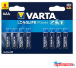 VARTA Elem mikro VARTA Longlife Power AAA 8-es