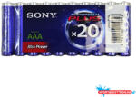 Sony Elem mikro SONY AAA 20-as