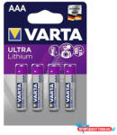 VARTA Elem mikro VARTA Ultra Líthium AAA 4-es