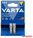 VARTA Elem mikro VARTA Ultra Líthium AAA 2-es