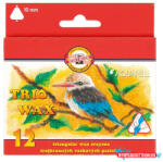 KOH-I-NOOR Viaszkréta KOH-I-NOOR háromszögletű aquarell 12-es készlet 10 mm