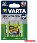 VARTA Akkumulátor ceruza VARTA Recharge Accu Power AA 4x2600 mAh