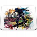 Egérpad 36 x 29 - Gördeszka Skate Sport Ollie (PODKŁADKA POD MYSZKĘ LEGAL 36x29 - NR 126)