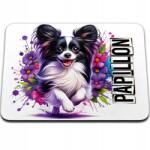  Egérpad 24 x 20 Kutya Fajta Papillon (PODKŁADKA POD MYSZKĘ LEGAL 24x20 - NR 33)