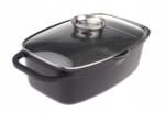 GSW Alumínium edény Gsw fedéllel 6 l Gourmet Granit (4005643410182)