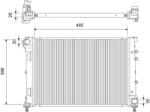 VALEO Radiator, racire motor VALEO 701699 (701699)