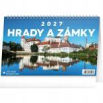 Notique Asztali naptár Várak és kastélyok 2027, 23, 1 x 14, 5 cm (PGS-36903)