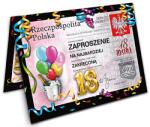 Viper Party meghívó 18. születésnapra ZAPP18-M1 10 db