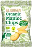 El Origen manióka chips tejszínes hagyma ízű vegán gluténmentes
