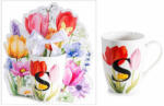 Decorer Cana portelan multicolor in cutie cadou litera S Ø 8 cm x 10, 5 H, 300 ml (A72.15.15)