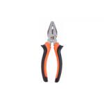 Evotools Patent Evotools Orange-Negru, lungime 200mm, cleste cu falci canelate pentru prinderea si strangerea pieselor rotunde: tevi, fitinguri, piulite, furtunuri cu papuci metalici. Util in instalatii sanita Cleste