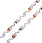 Radiled Banda LED zig-zag , 60 LED m , 12V , 6W , Verde , IP20 , 520-525nm , 6mm