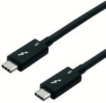  Cablu Thunderbolt 5 (USB type C) pasiv 8K60Hz 80Gbit/s 240W T-T 1m Negru (11.02.9112)
