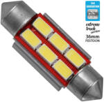 GloboStar Lămpi Autoturismului Extreme Truck Series C5W 36mm Canbus LED 6000K Alb rece 24V 4.5W 1buc 81342 (81342)