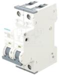 Siemens Întrerupător de supracurent 2P, 4A, 10kA, montaj pe șină DIN (5SY4204-6)