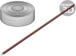 Donau Elektronik Cablu LiYz 2x0, 75 mm2, 400 V, 25 m, negru/roșu (275-01-25)