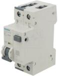 Siemens Întrerupător RCBO 6A, 30mA, 1+N, 230/400V AC (5SU1354-6KK06)