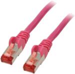 Goobay Patch cord RJ45 Cat 6, S/FTP, 50 m, roz (93442)