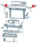Original Vw Group Prelungire superioara fata stanga ORIGINAL VW GROUP 3V0806929 (3V0806929)