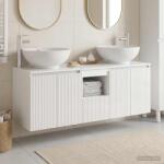 vidaXL Set dulap baie 3 buc. Alb foarte lucios 49, 5 x 44, 5 x 65 cm GartenMobel Dekor (3405701)