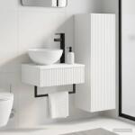 vidaXL Set de mobilier pentru baie 2 buc. Alb 33 x 34, 5 x 100 cm GartenMobel Dekor (3406093)