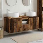 vidaXL Set dulap baie 3 buc. Lemn vechi 49, 5 x 44, 5 x 66 cm GartenMobel Dekor (3405725)