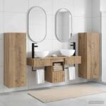 vidaXL Set de mobilier pentru baie 5 buc. Stejar Artizanal GartenMobel Dekor (3405972)