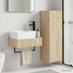 vidaXL Set de mobilier pentru baie 2 buc. Stejar Sonoma GartenMobel Dekor (3406105)