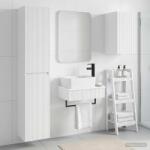 vidaXL Set de mobilier pentru baie 3 buc. Alb 33 x 34, 5 x 160 cm GartenMobel Dekor (3406053)
