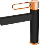 Ferro S. A Ferro Zaffiro mosdó csaptelep aut. rose gold/fekete (FD1-ZFR-2-25)