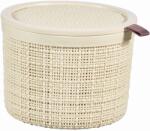 Keter JUTE kerek doboz tetővel 2L, bézs 273340 (01903-885) (273340)