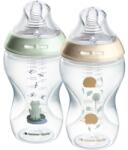 Tommee Tippee Natural Start Anti-Colic biberon auto-sterilizant Nature Medium Flow 3 m+ 2x340 ml
