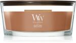 WoodWick Radiant Amber lumânare parfumată cu fitil din lemn 453.6 g