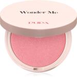 PUPA Milano Wonder Me Natural Effect Blush kompakt arcpirosító természetes hatásért árnyalat 001 Thrill Me - Glow 4 g