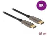 Delock Aktív optikai kábel HDMI 8K 60Hz 15m (DL84037) (DL84037)