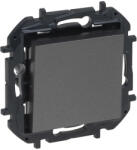 Legrand Niloé Step egypólusú nyomó, 6A, grafitszürke, Legrand 863409B (863409B)