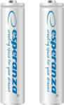 Esperanza Tölthető akkumulátor NI-MH AAA 1000mAh 2db, fehér 73318 (EZA101W)