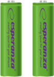 Esperanza Tölthető akkumulátor NI-MH AA 2000mAh 2db, zöld 73326 (EZA103G)