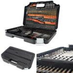 Pro-Tech TOOLS Bit- és fúrószárkészlet fába, fémbe és betonba 246db Pro-Tech TOOLS 15117 (15117)