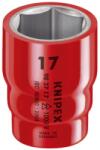 KNIPEX Dugókulcs, hatszöges 16 mm belső négyszöggel 1/2" KNIPEX 08904 (98 47 16)
