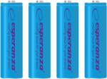 Esperanza Tölthető akkumulátor NI-MH AA 2000mAh 4db, kék 73330 (EZA104B)