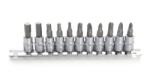 Kraft&Dele Dugókulcs-bit készlet PH PZ HEX 1/4" 11db 09098 (KD10240)