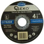GEKO Fémvágó korong 115mm x 2mm x 22mm 02098 (G78204)