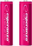 Esperanza Tölthető akkumulátor NI-MH AA 2000mAh 2db, piros 73327 (EZA103R)