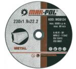 VERKE Fémvágó korong 230mm x 1.9mm x 22, 2mm 00438 (V44120)