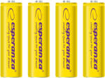 Esperanza Tölthető akkumulátor NI-MH AA 2000mAh 4db, sárga 73334 (EZA104Y)