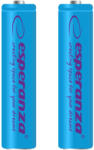 Esperanza Tölthető akkumulátor NI-MH AAA 1000mAh 2db, kék 73315 (EZA101B)