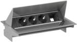 Bachmann Set Priza Integrata BACHMANN CONEO 3xCEE73 1xCM Power 0, 2m, Negru (83011398)