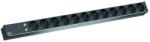 Bachmann Priza multipla Bachmann Alu 1HE 12x cu protectie la supratensiune 6, 5 kA (87592552)