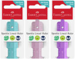 Faber-Castell Rigla Faber-Castell Sparkle FC172015, 15 cm, Culori asortate (FC172015)